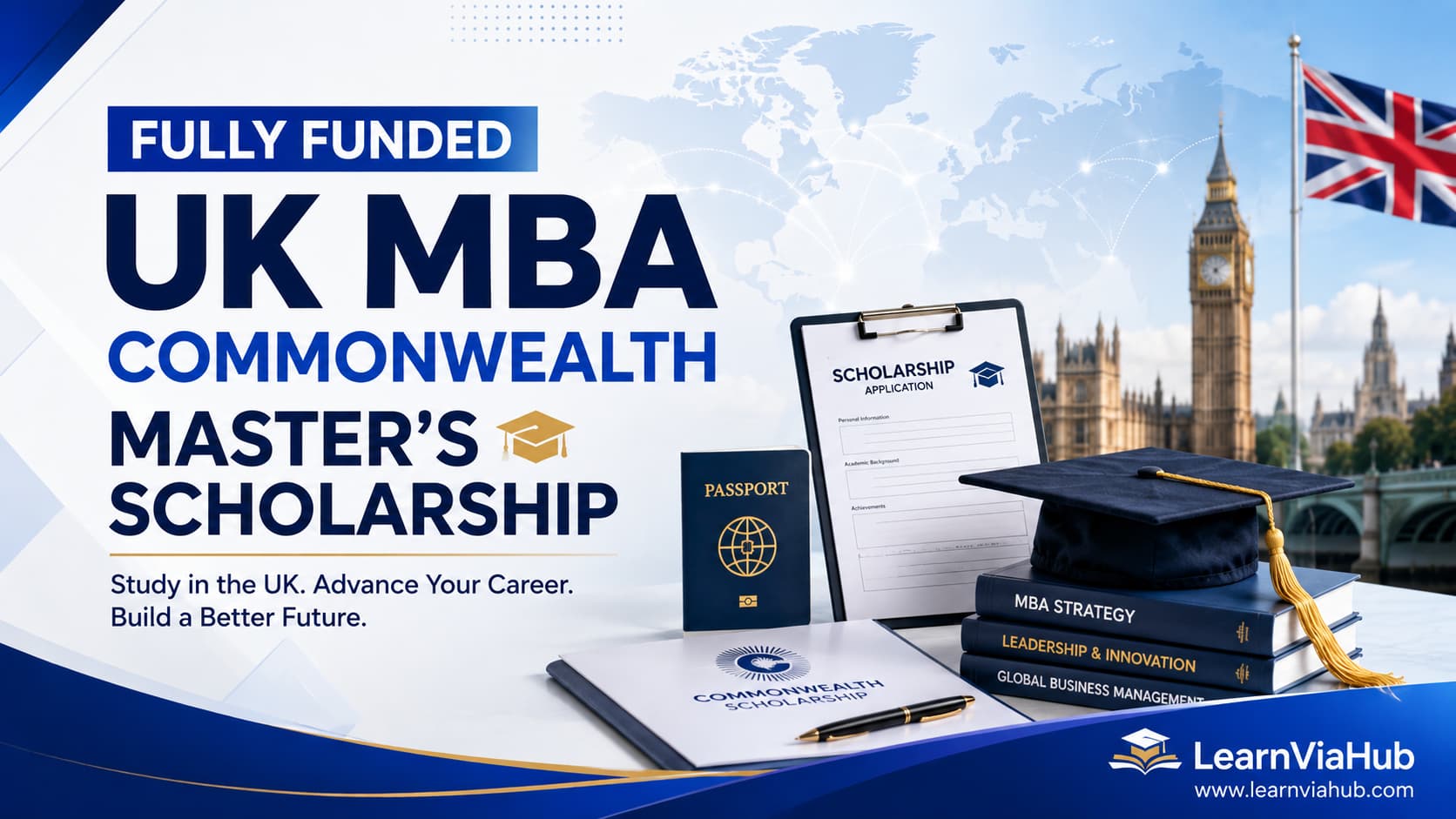 Fully funded UK MBA Commonwealth masters scholarship