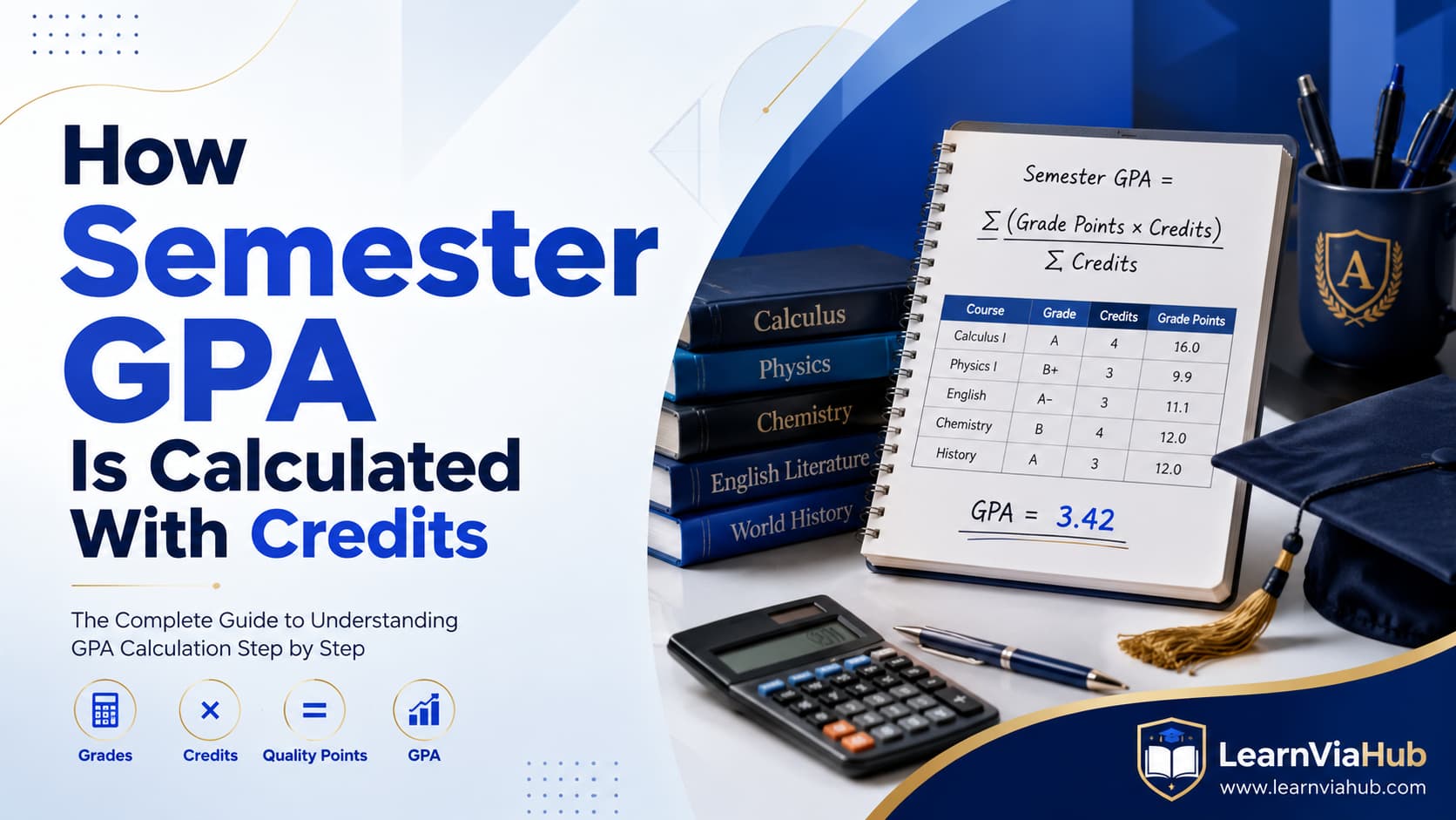 How Semester GPA Is Calculated With Credits: Step-by-Step Guide
