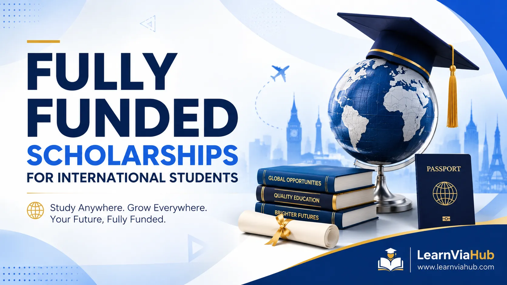 Fully funded scholarships for international students