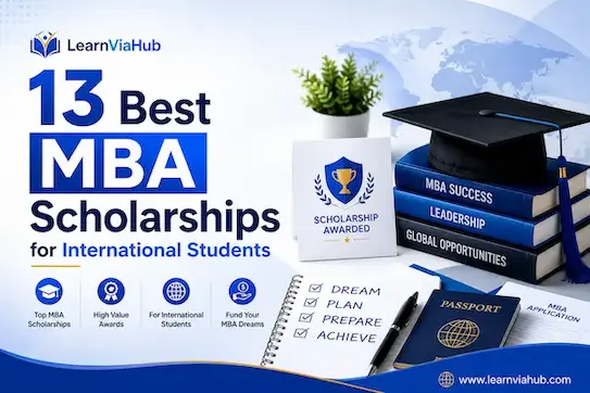 13 Best MBA scholarship for international students