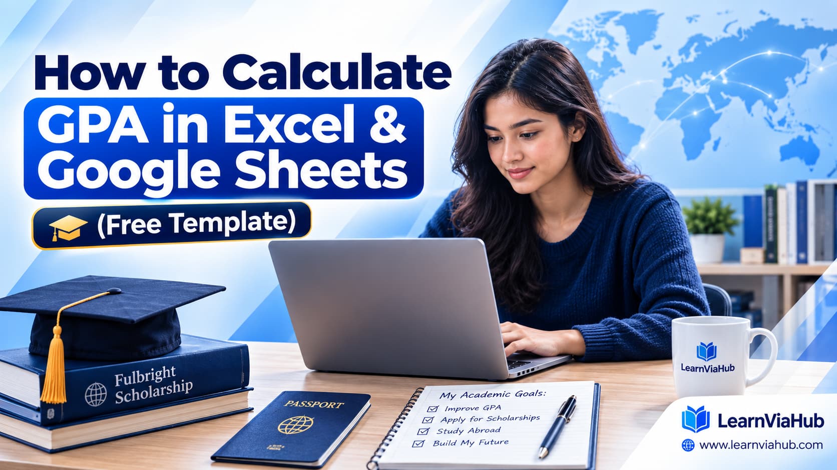 How to calculate GPA in excel