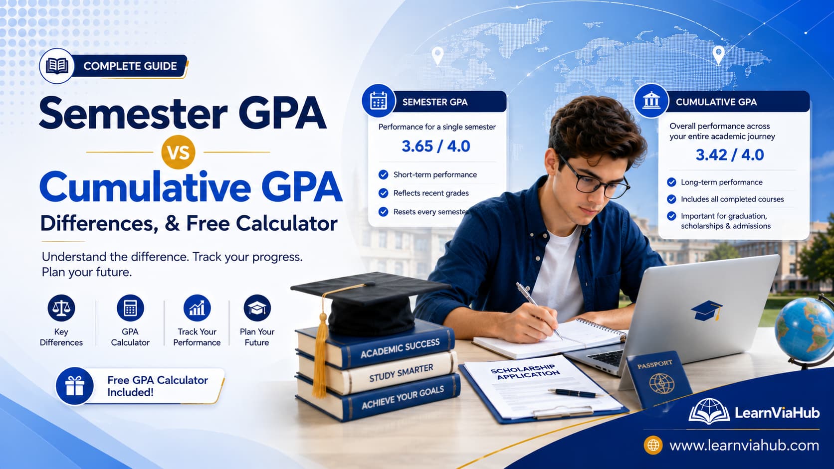 Semester GPA vs Cumulative GPA