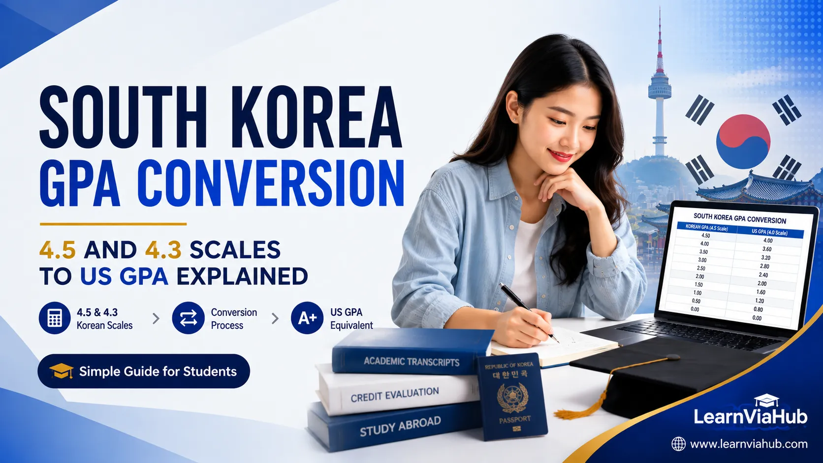 South Korea GPA conversion