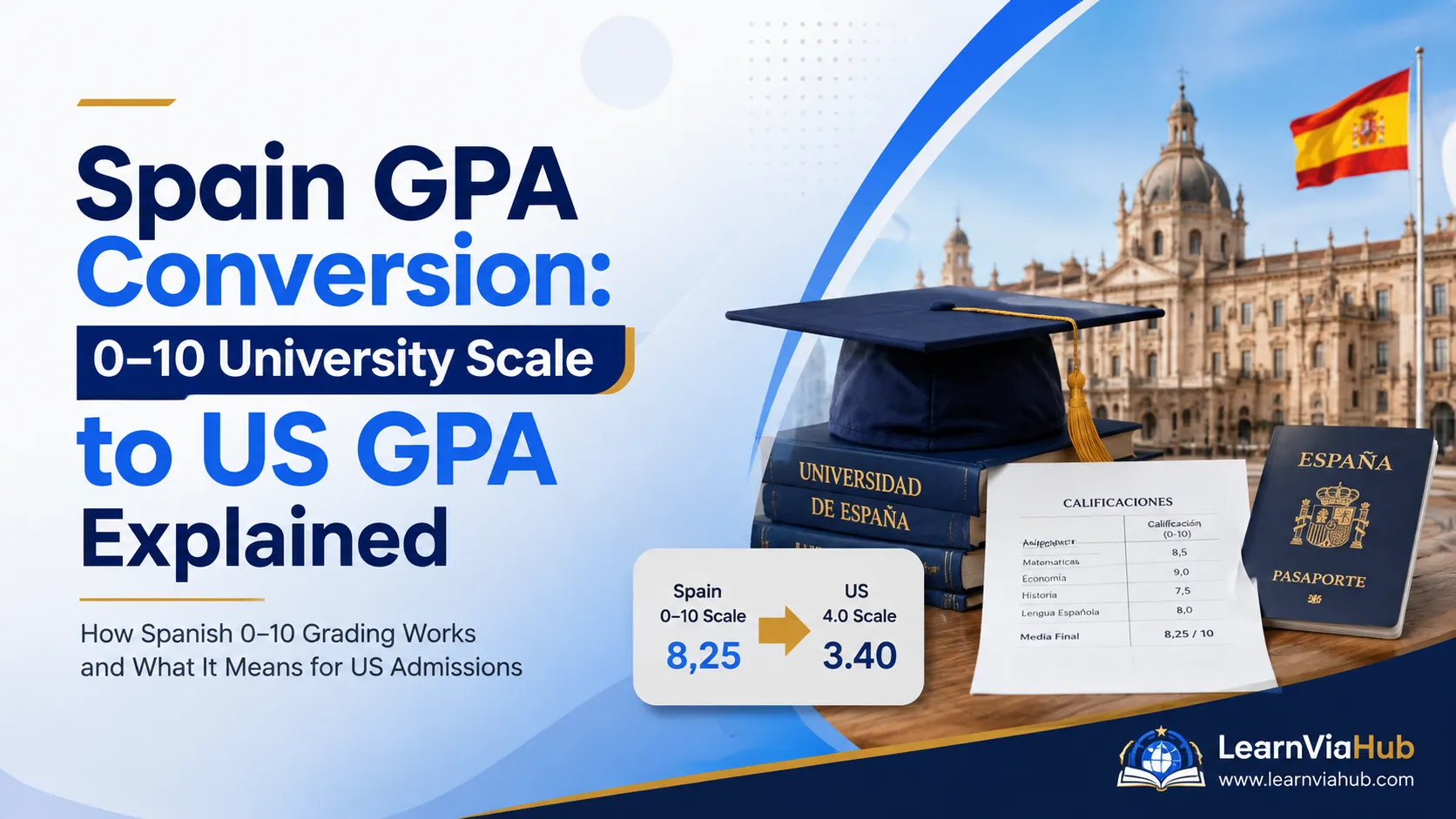 Spain GPA conversion