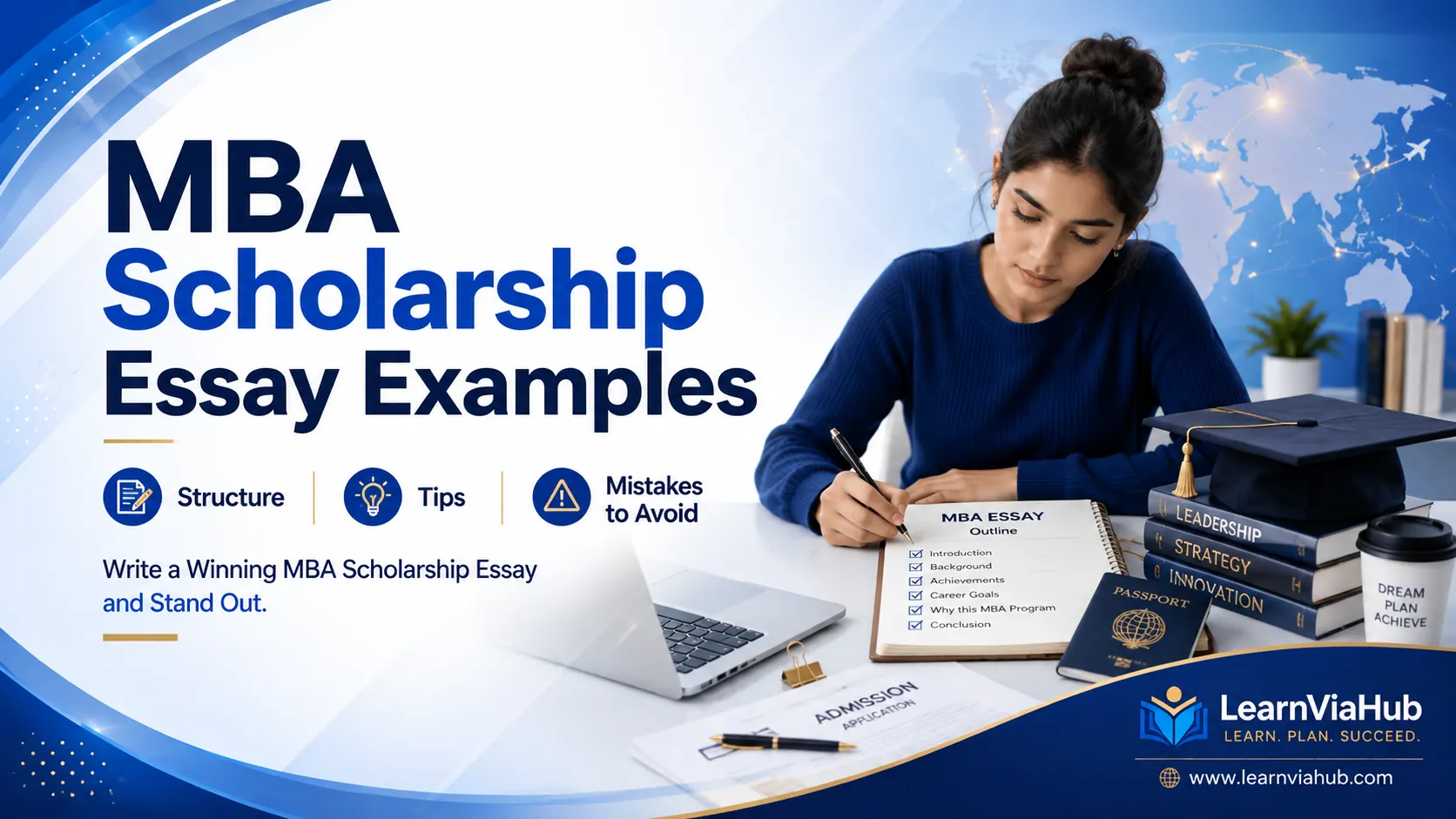 MBA scholarship essay examples: structure, writing tips, and mistakes to avoid