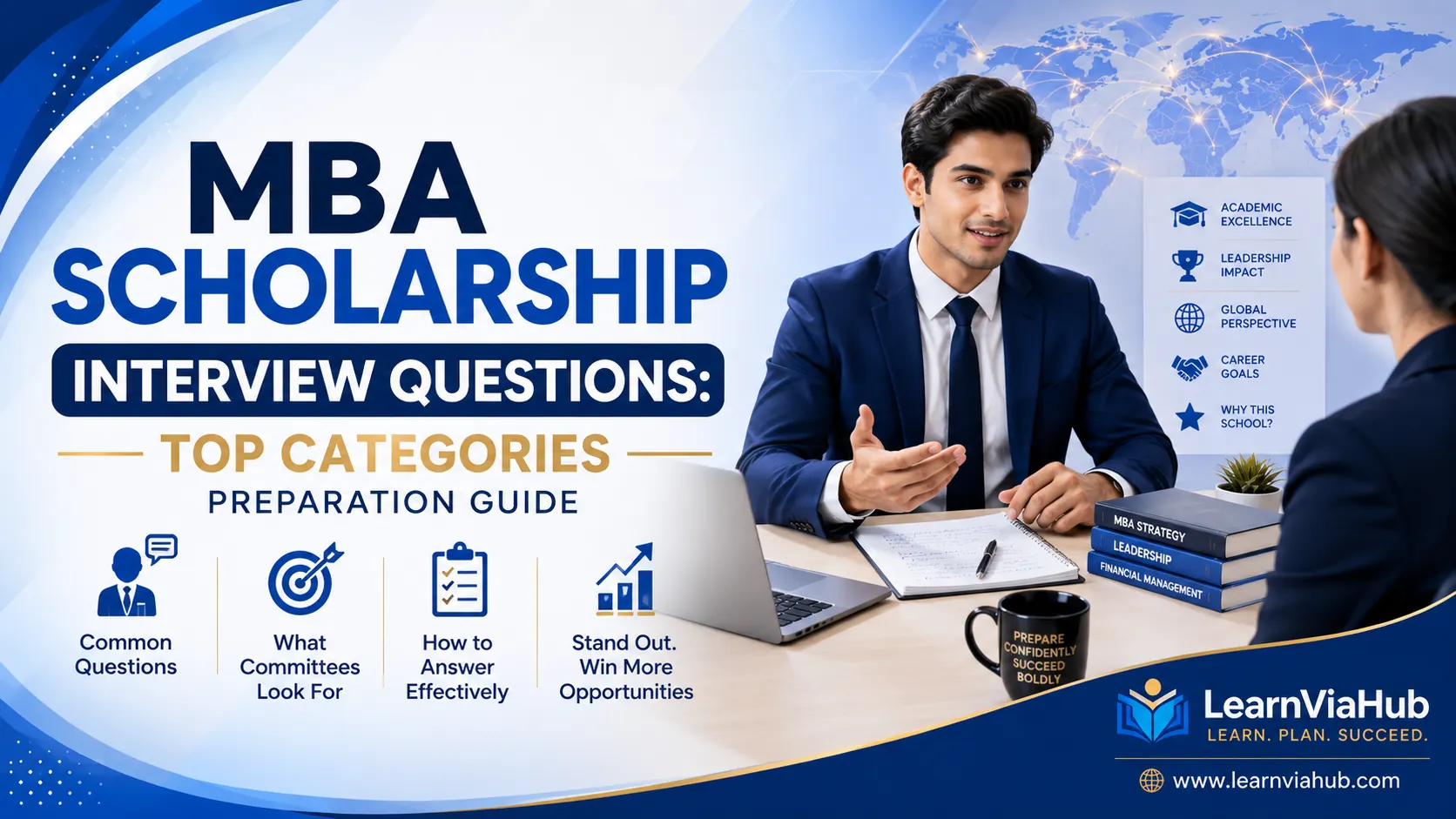 MBA scholarship interview questions: top categories and preparation guide