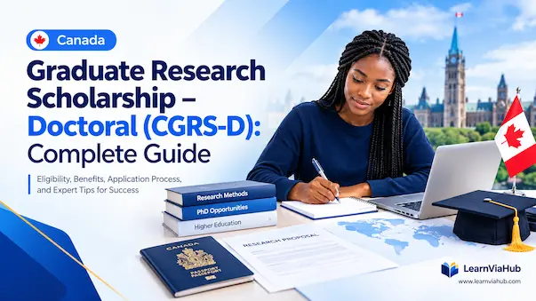 (Canada) Graduate Research Scholarship