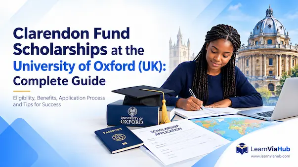 Clarendon Fund Scholarships at the University of Oxford