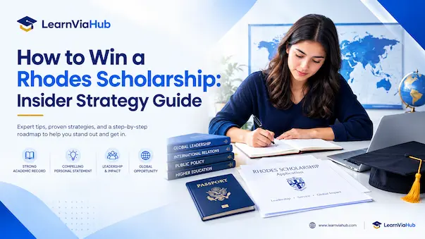 How to Win a Rhodes Scholarship